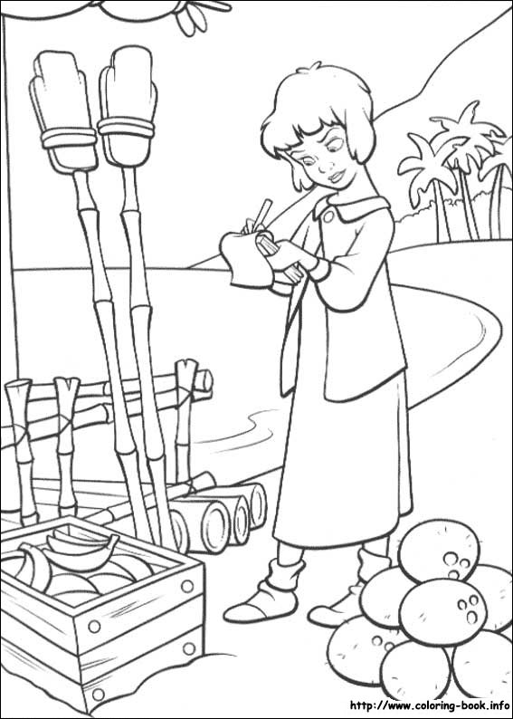 Peter Pan 2 coloring picture